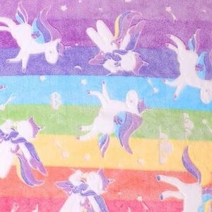 Jokeno Glow In The Dark UNICORN  50” X 60” Throw Blanket